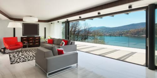 Interiors, modern living room